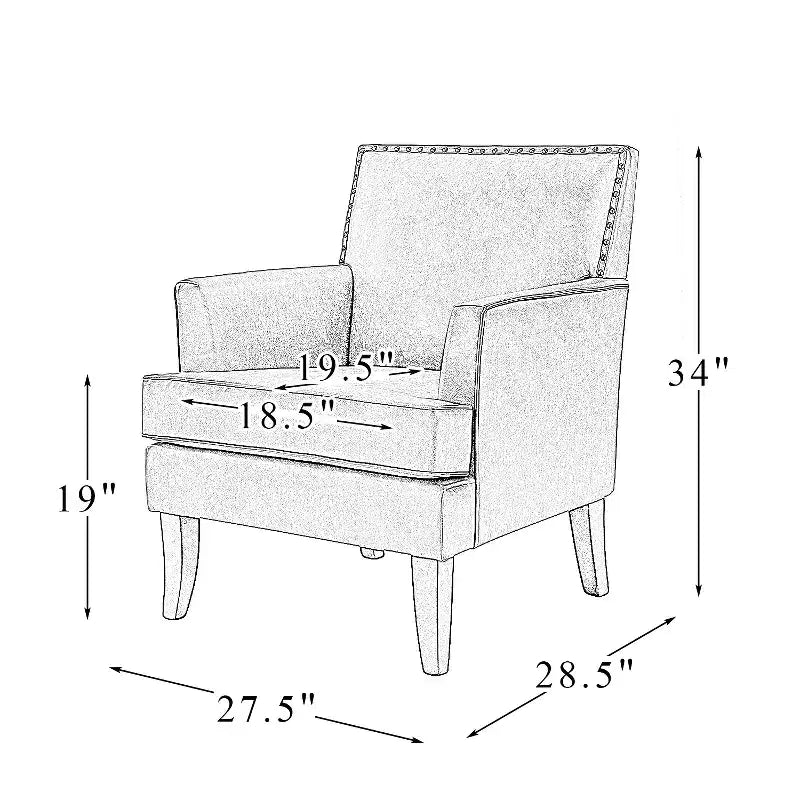 Lot de 2 fauteuils d'appoint rembourrés en bois Céladon | ART OF LIVING DESIGNS