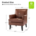 Lot de 2 fauteuils d'appoint rembourrés en bois Céladon | ART OF LIVING DESIGNS