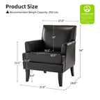 Lot de 2 fauteuils d'appoint rembourrés en bois Céladon | ART OF LIVING DESIGNS
