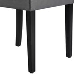 Yaheetech Lot de 4 Chaises de Salle à Manger Rembourrées à Dossier Haut avec Pieds en Bois pour Maison Restaurants