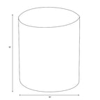 Skyline Furniture Ledger Pouf rembourré
