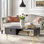 Table basse contemporaine Tabaria avec tiroir - Lifestorey