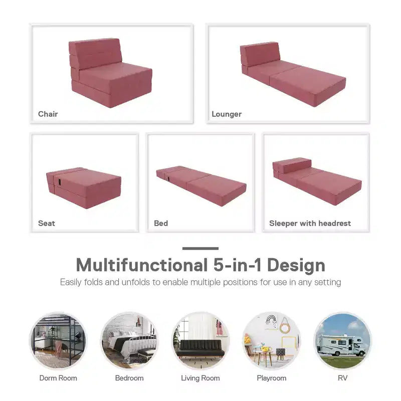 Novogratz The Flower Chaise longue et fauteuil modulaires