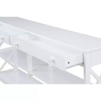 Console 2 tiroirs avec étagères 60 Oxford - Breighton Home