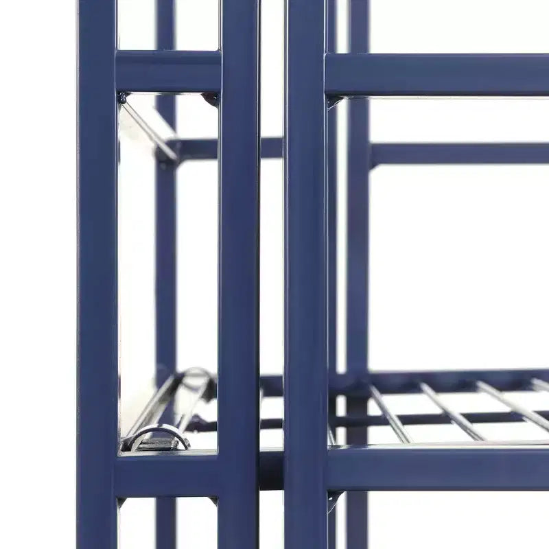 32,5 Breighton Home FlexiSpace Étagère métallique pliable large à 3 niveaux