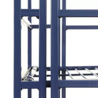 32,5 Breighton Home FlexiSpace Étagère métallique pliable large à 3 niveaux