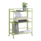 32,5 Breighton Home FlexiSpace Étagère métallique pliable large à 3 niveaux