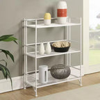 32,5 Breighton Home FlexiSpace Étagère métallique pliable large à 3 niveaux