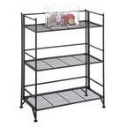 32,5 Breighton Home FlexiSpace Étagère métallique pliable large à 3 niveaux