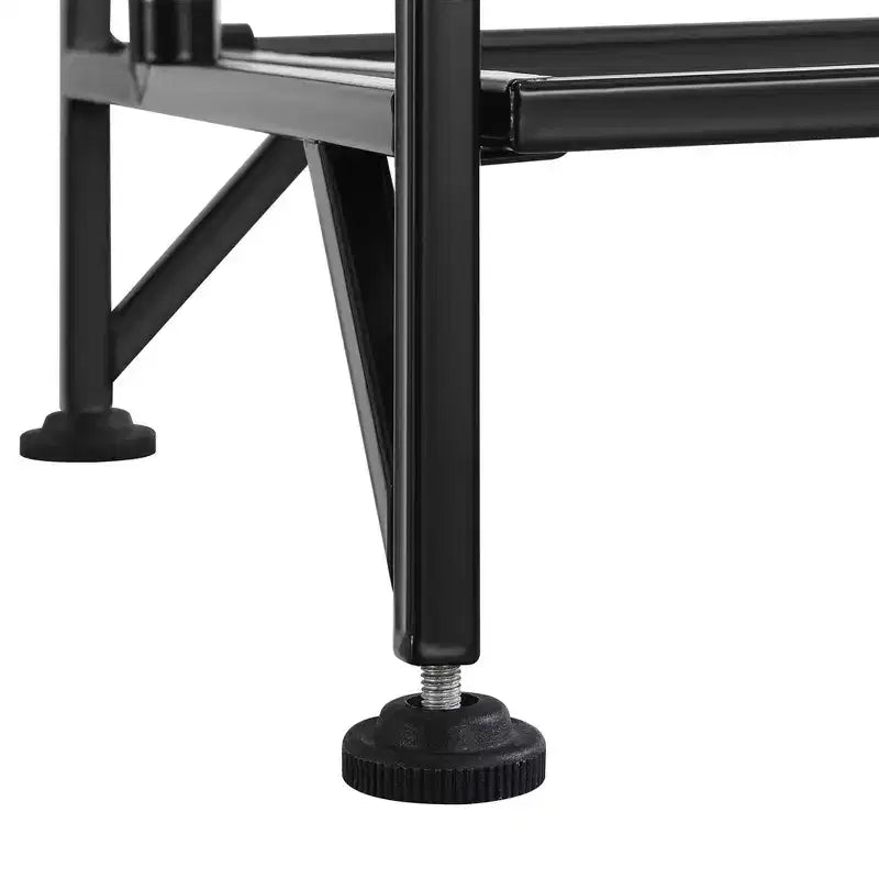32,5 Breighton Home FlexiSpace Étagère métallique pliable large à 3 niveaux