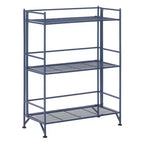 32,5 Breighton Home FlexiSpace Étagère métallique pliable large à 3 niveaux