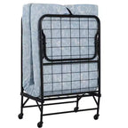 Lit d'appoint pliant Signature Sleep Barry avec matelas de 10 cm, une place