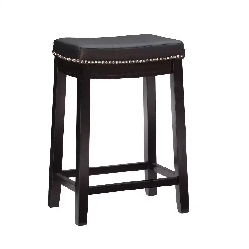 Lot de 2 tabourets de bar hauteur comptoir Claridge - Linon