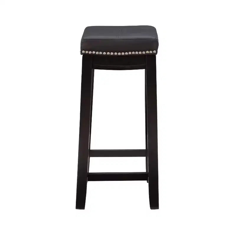 Lot de 2 tabourets de bar hauteur comptoir Claridge - Linon
