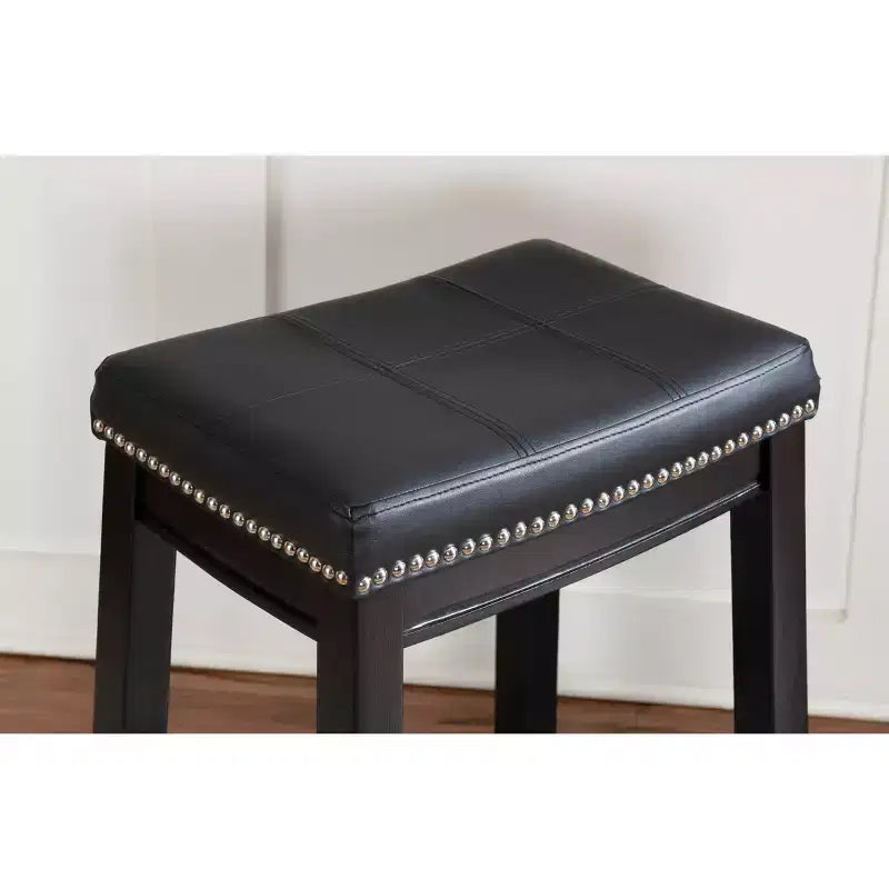 Lot de 2 tabourets de bar hauteur comptoir Claridge - Linon