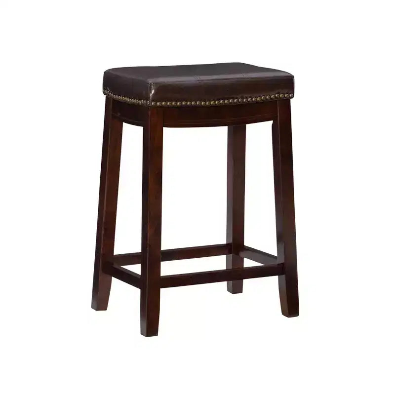 Lot de 2 tabourets de bar hauteur comptoir Claridge - Linon