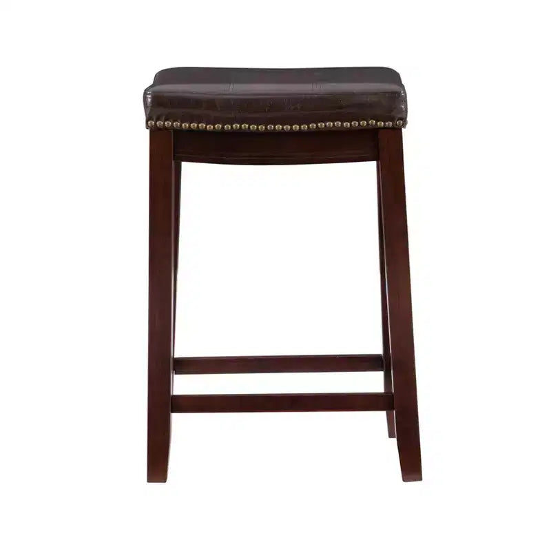 Lot de 2 tabourets de bar hauteur comptoir Claridge - Linon