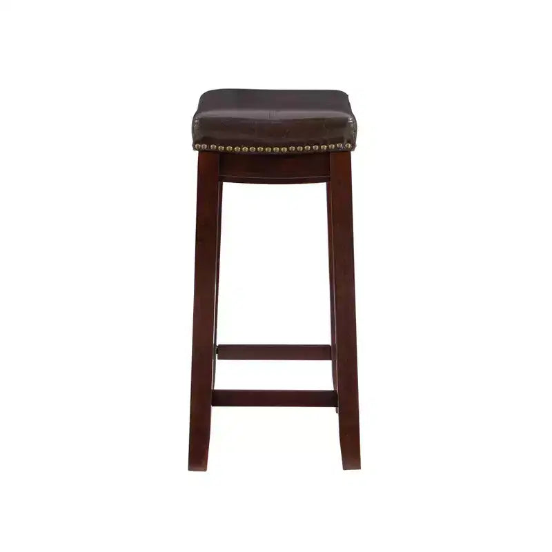 Lot de 2 tabourets de bar hauteur comptoir Claridge - Linon