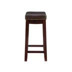 Lot de 2 tabourets de bar hauteur comptoir Claridge - Linon