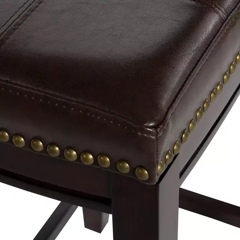 Lot de 2 tabourets de bar hauteur comptoir Claridge - Linon