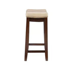 Lot de 2 tabourets de bar hauteur comptoir Claridge - Linon