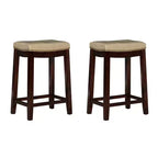 Set of 2 Claridge Counter Height Barstools - Linon