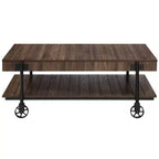 Table Basse 1 Étagère Huntingdale Industrial - miBasics