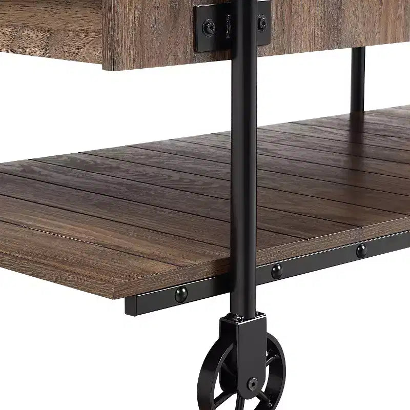 Table Basse 1 Étagère Huntingdale Industrial - miBasics