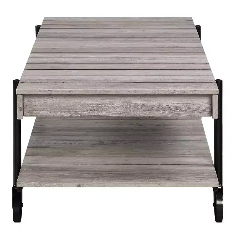Table Basse 1 Étagère Huntingdale Industrial - miBasics