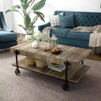 Table Basse 1 Étagère Huntingdale Industrial - miBasics