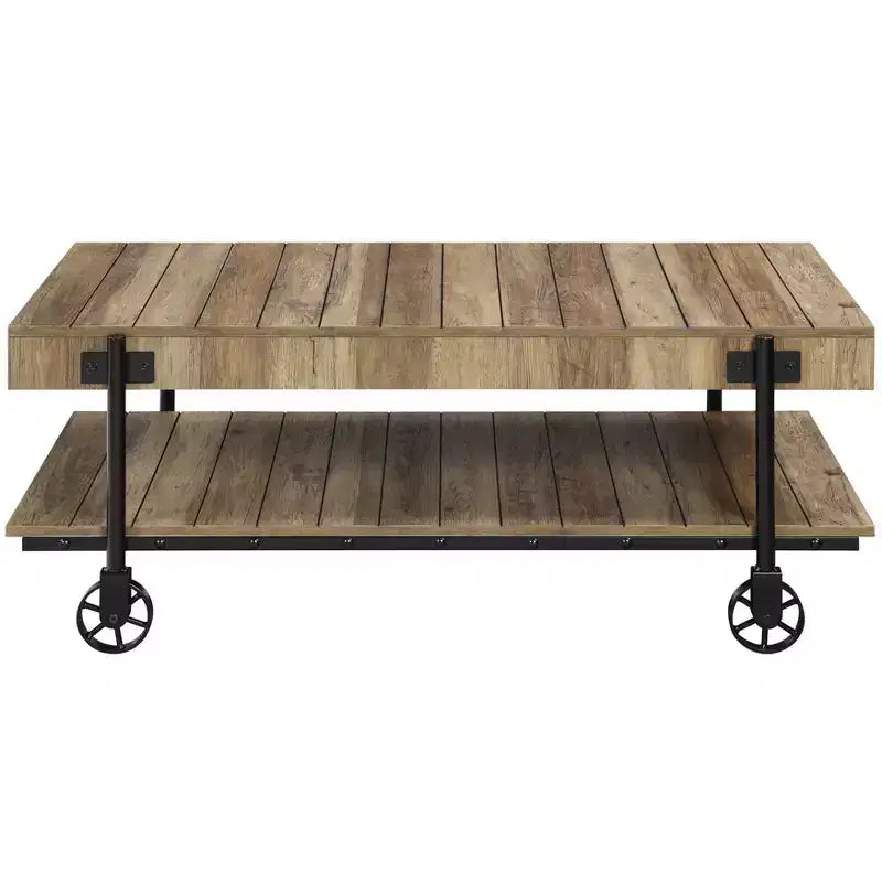 Table Basse 1 Étagère Huntingdale Industrial - miBasics