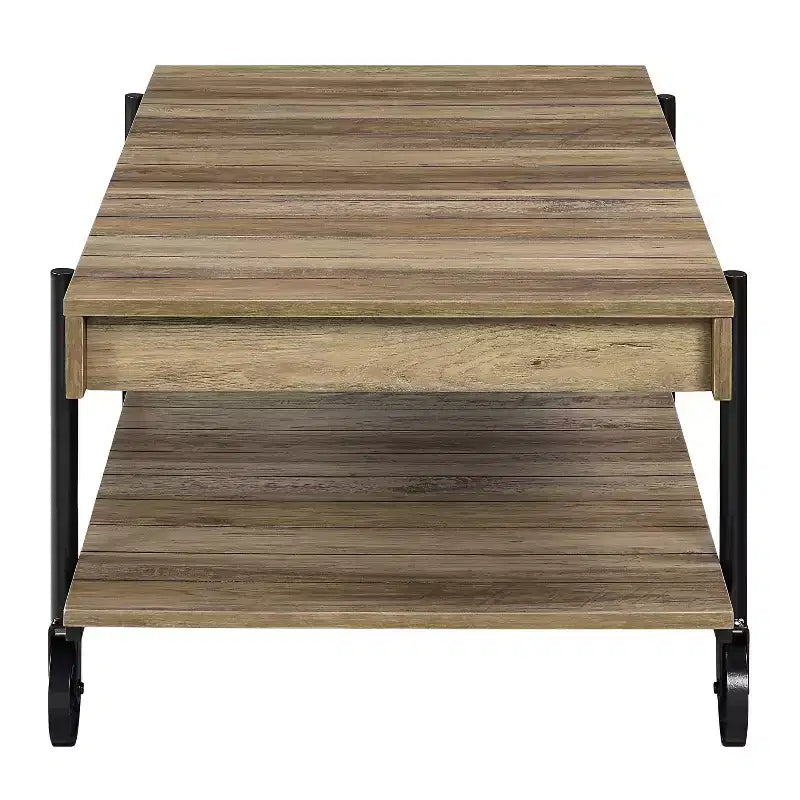 Table Basse 1 Étagère Huntingdale Industrial - miBasics