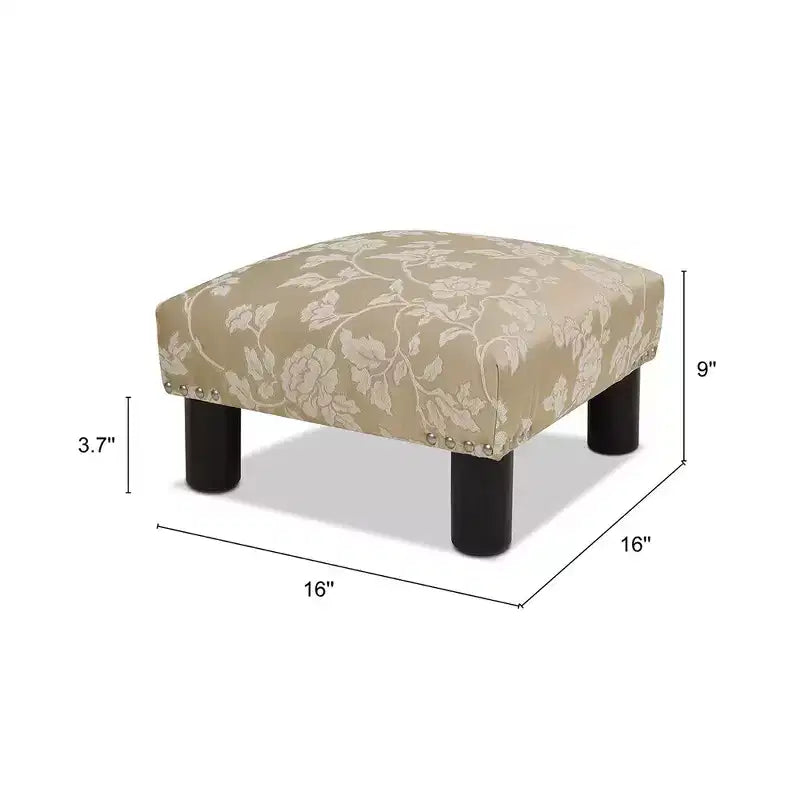 Jennifer Taylor Home Jules repose-pieds carré 16 po