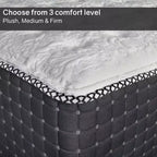 Matelas hybride Continental Sleep 14 po Ultra Soft à ressorts ensachés,