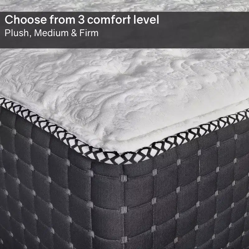 Matelas hybride Continental Sleep 14 po Ultra Soft à ressorts ensachés,
