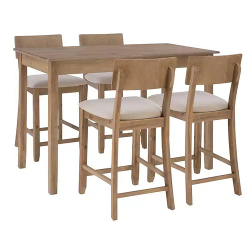 5pc Jordan Tavern Counter Height Dining Set - Linon