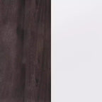 Flash Furniture Gwendolyn, lot de 2 tabourets de bar modernes de style rustique en bois massif de qualité commerciale, hauteur comptoir