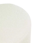 Pouffe rond rembourré - HomePop