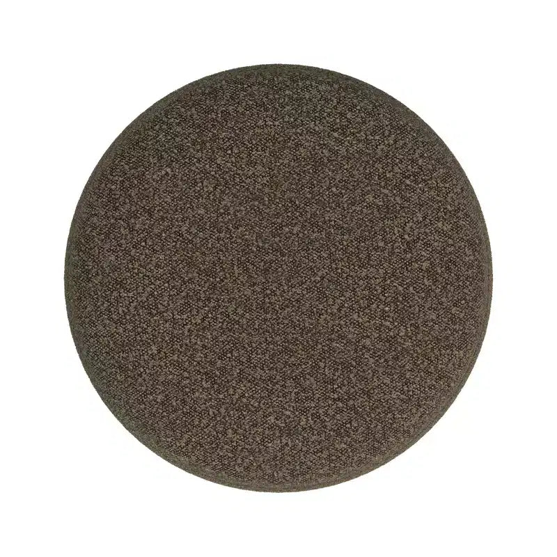 Pouffe rond rembourré - HomePop