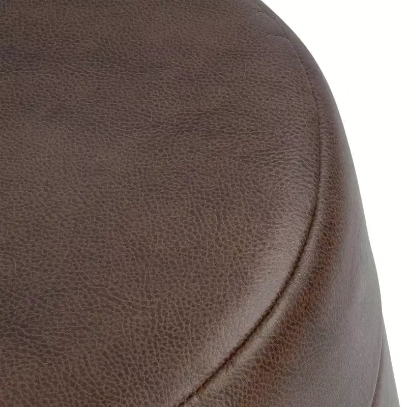 Pouffe rond rembourré - HomePop