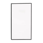 Miroir mural rectangulaire contemporain en bois avec cadre fin et minimaliste - Olivia & May