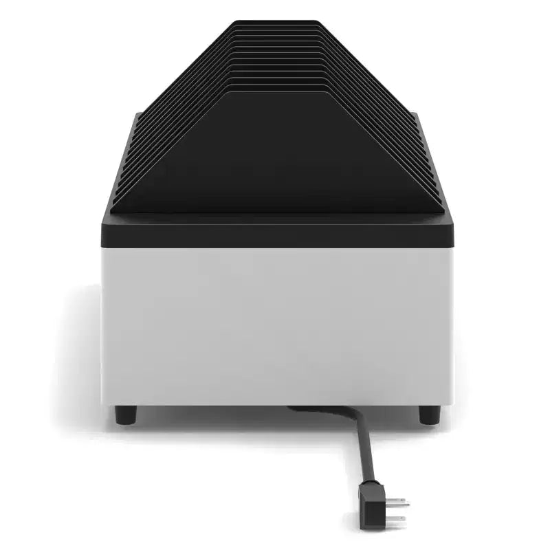 Stand Steady Line Leader Station de charge ouverte de bureau pour jusqu'à 12 appareils - Blanc