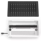 Stand Steady Line Leader Station de charge ouverte de bureau pour jusqu'à 12 appareils - Blanc