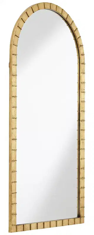 Miroir mural arqué Uttermost Portina Or mat 24 x 48