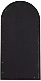 Miroir mural arqué Uttermost Portina Or mat 24 x 48