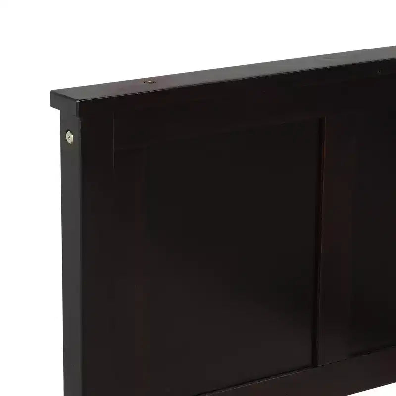 Lit plateforme de rangement en bois pour lits jumeaux avec lit gigogne/deux tiroirs-ModernLuxe