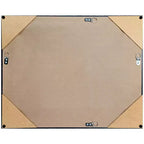 Miroir mural de salle de bain Amanti Art Blanco White, sans biseau