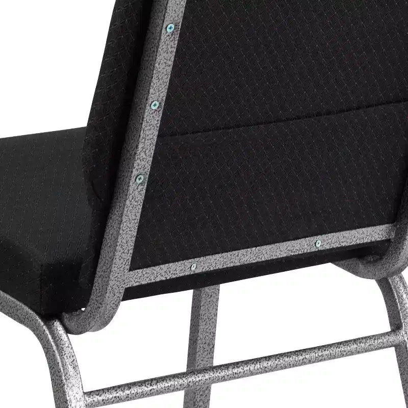 Lot de 4 chaises d'église empilables Emma et Oliver de 47 cm de large