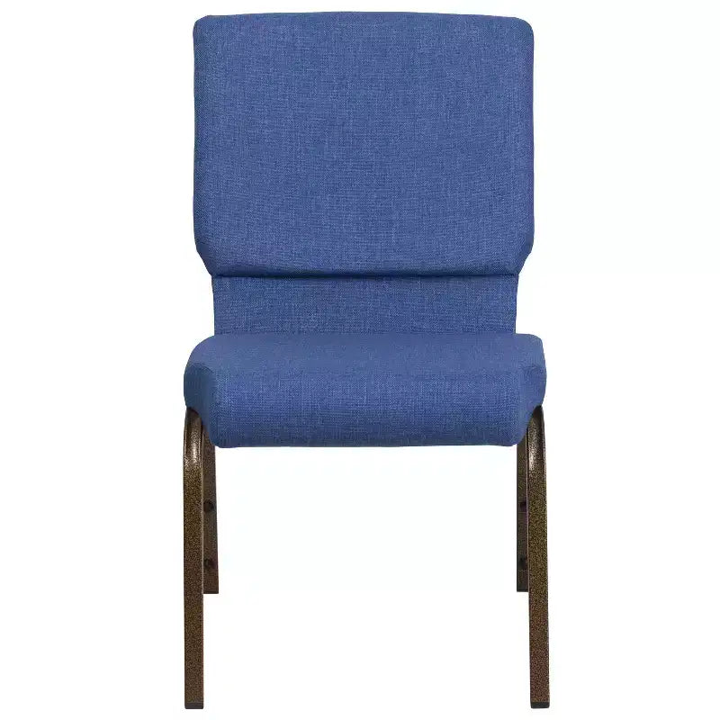 Lot de 4 chaises d'église empilables Emma et Oliver de 47 cm de large