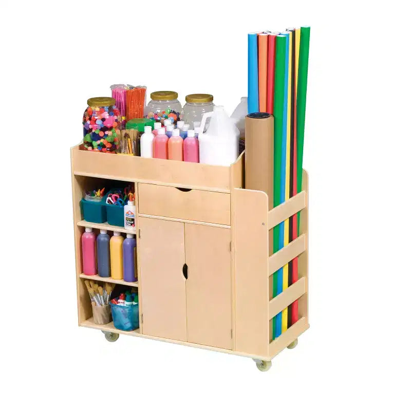 Chariot d'activités artistiques pour enfants Guidecraft